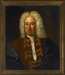 Porträt des Komponisten Georg Friedrich Händel (1685-1759)