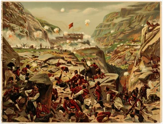 Erster Balkankrieg. Die Schlacht bei Tarabosh (Tarabosch, Montenegro)