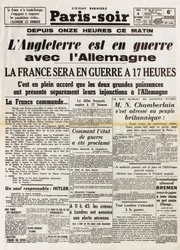 Zweiter Weltkrieg (1939-1945) - Zweiter Weltkrieg (WWII oder WW2): Pariser Abend des 4. September