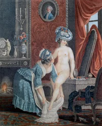 Die Toilette von Louis Marin Bonnet (1736 - 1793)