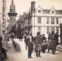 Weltausstellung 1900 - Exposition Universelle de 1900 in Paris: La rue des Nations, Private Sammlung