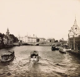 Weltausstellung 1900 in Paris: Die Brücke von Alma