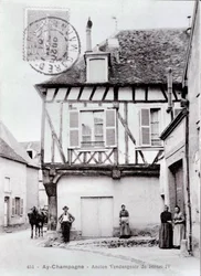 Ansicht des Weinbergs von Henri IV in der Stadt Ay Champagne in der Marne - Fotografie aus dem frühen 20. Jahrhundert - Privatbesitz