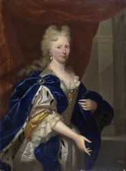 Porträt von Maria Josepha von Österreich, Königin von Polen