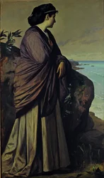 Am Meeresstrand, moderne Iphigenie, 1875