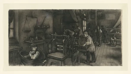 Werkstatt in der Silberfabrik