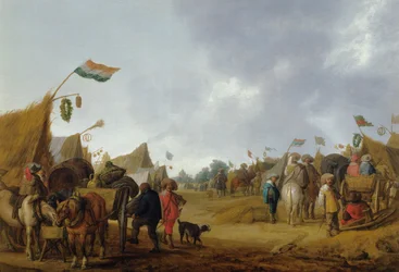 Ein militärisches Lager, 1634