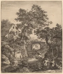 Landschaft mit der Beschneidung von Moses