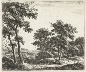 Ruhende Hirten unter einem Baum