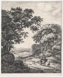 Die Abreise von Hagar, 17. Jahrhundert