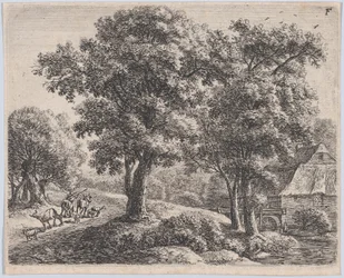 Der Hirte und die Mühle, 17. Jahrhundert