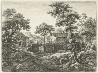 Eingangstor eines Dorfes