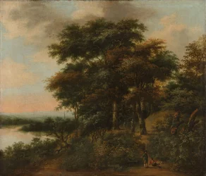 Bewaldete Landschaft