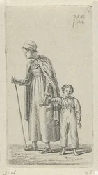 Mutter mit Kind auf dem Arm (12 Studienfiguren)