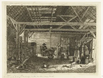 Der Stall des Gasthauses 