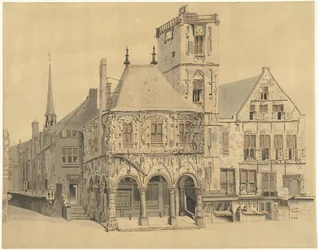 Das Alte Rathaus von Amsterdam, 1641