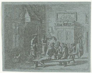 Interieur einer Herberge