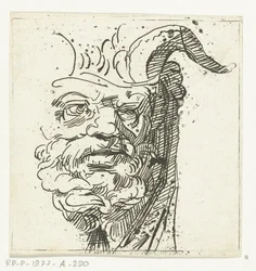 Kopf eines Satyrs