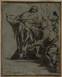 Eine Szene aus der klassischen Mythologie, 1600er