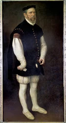 Ganzkörperporträt von Pejeron, Hofnarr des Grafen von Benavente
