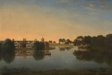 Tabley: Das alte Herrenhaus über den Teich