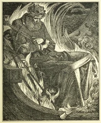 Tod von König Warwulf, veröffentlicht 1915