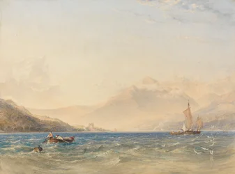 Das Ende von Loch Fyne, mit Dindarra Castle