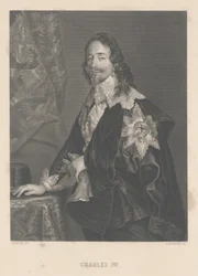 Karl I., graviert von A.H. Payne