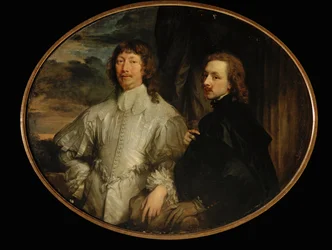 Doppelporträt Sir Endymion Porter und Anthonis van Dyck