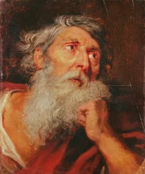 Kopf eines Apostels