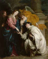 Die Vision des seligen Hermann von Steinfeld, genannt Joseph
