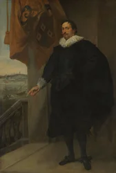 Porträt von Adriaan van der Borcht