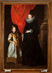 Porträt von Geronima Brignole-Sale und ihrer Tochter Maria-Amelia