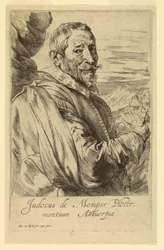 Porträt von Josse de Momper, aus den Icones Principum Virorum