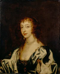 Porträt von Königin Henrietta Maria von Frankreich, 1609-1669, 1666