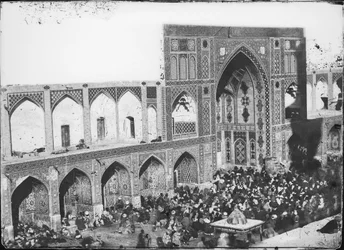 Sipahsalar-Moschee, gebaut 1866, ca. 1880-1930