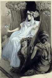 Zeichnung für „Aphrodite“ von Pierre Louÿs, 1896