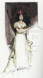Porträt der Kaiserin Marie Louise von Österreich (Marie-Louise)