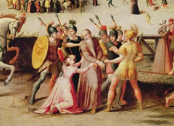 Die Verhaftung von Sir Thomas More 1535 (Detail)