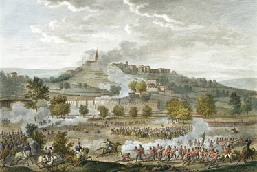 Die Schlacht von Montebello und Casteggio, 20 Prairial, Jahr 8 (9. Juni 1800)