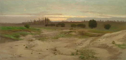 Die Marlgrube bei Mulcent: Abend, nach 1857