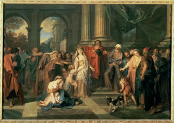 Susanna der Ehebruch beschuldigt