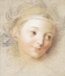 Der Kopf eines Jungen