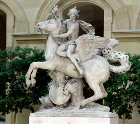 Merkur auf Pegasus reitend, bekannt als „Pferd von Marly“, 1701-02