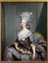 Porträt von Marie Thérèse Louise de Savoie Carignan, Prinzessin de Lamballe