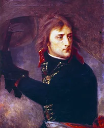 Bonaparte an der Brücke von Arcole, 1796