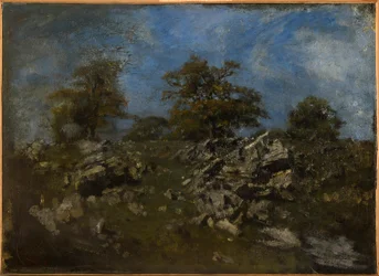 Landschaft mit Felsen