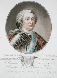 Woldemar de Lowendal (1700-55) 1787, aus 