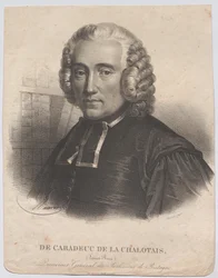 De Caradeuc de La Chalotais, Louis-René; Generalstaatsanwalt am Parlament der Bretagne. Geboren 1701, gestorben 1785