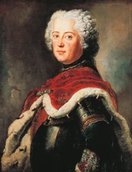 Porträt von Friedrich II. von Brandenburg, genannt der Große